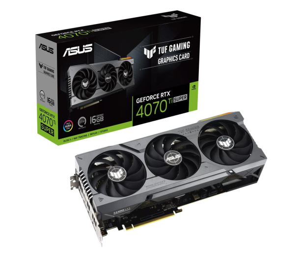 ASUS GeForce RTX 4070 Ti SUPER TUF GAMING 16GB GDDR6X - 1211359 - zdjęcie